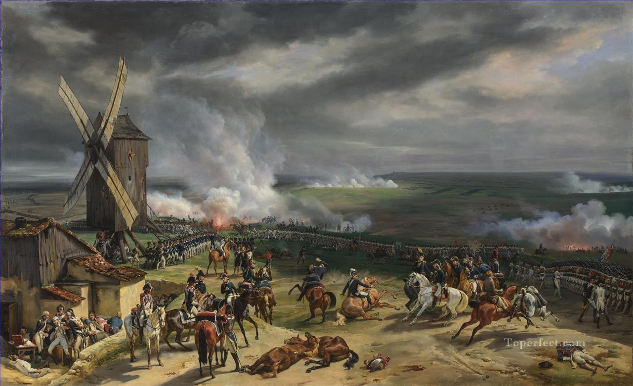 Horace Vernet The Battle of Valmy Military War Oil Paintings